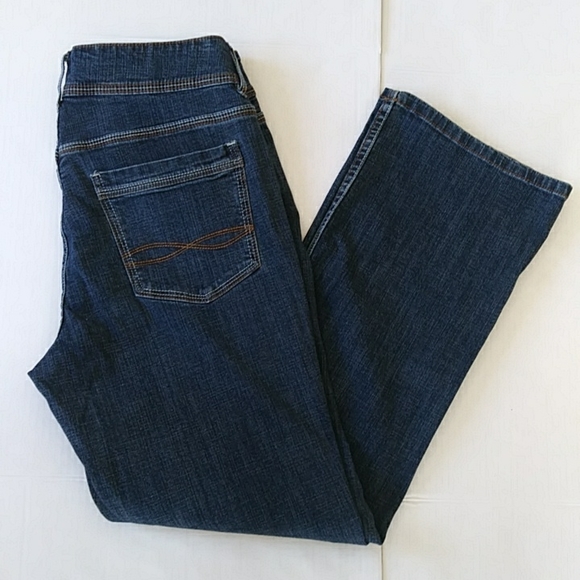 Riders by Lee Mid-Rise Boot Cut Jeans 10P Blue - Picture 10 of 16